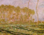 克劳德 莫奈 : Springtime Landscape at Giverny